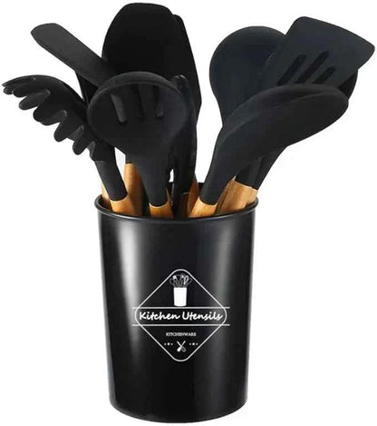 12 Piece Cooking Utensils Set for Effortless Cooking and Baking