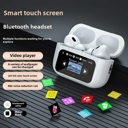 Wireless Bluetooth Earphones with Touch Screen for Effortless Listening