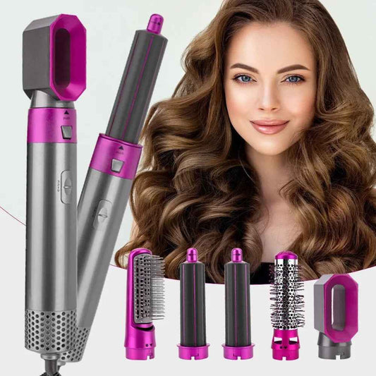 5 in 1 Hair Dryer Brush for Effortless Styling and Versatile Blowouts