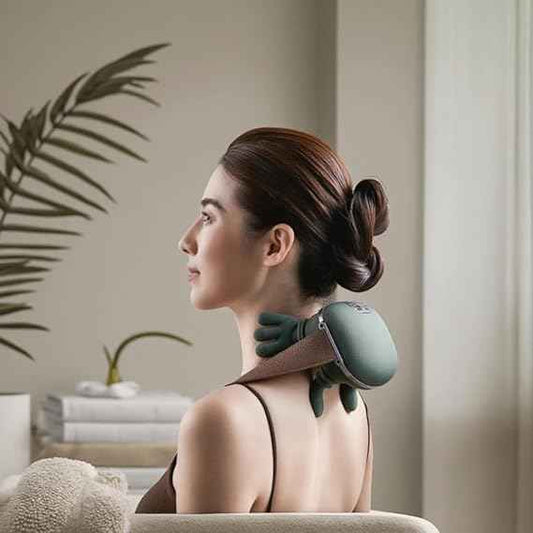 Portable Bionic Heated Neck and Back Massager for Ultimate Relaxation