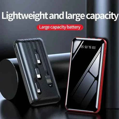 4-in-1 Power Bank: Ultimate Charging Solution for Your Devices