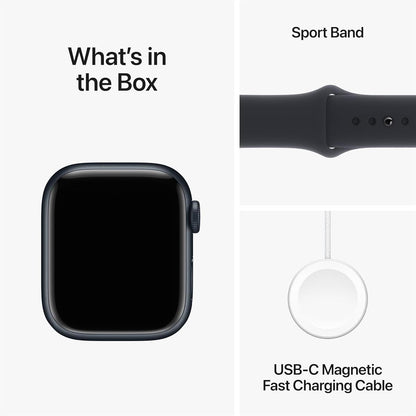 Apple Watch Series 9, GPS + Callular With Stainless Steel || ساعة أبل من السلسلة 9، مزودة بنظام تحديد المواقع العالمي (GPS)