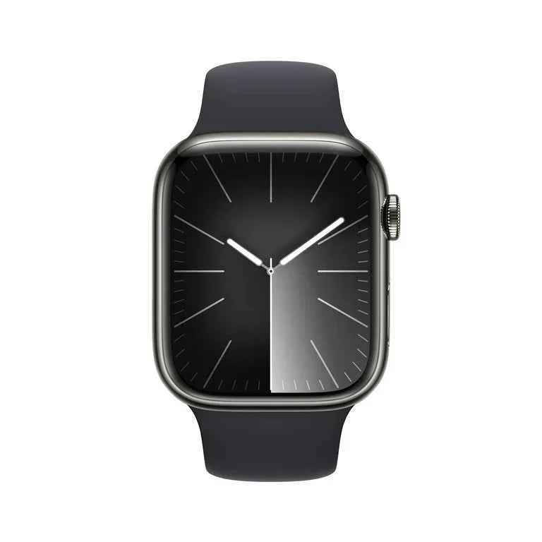 Apple Watch Series 9, GPS + Callular With Stainless Steel || ساعة أبل من السلسلة 9، مزودة بنظام تحديد المواقع العالمي (GPS)