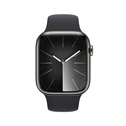 Apple Watch Series 9, GPS + Callular With Stainless Steel || ساعة أبل من السلسلة 9، مزودة بنظام تحديد المواقع العالمي (GPS)