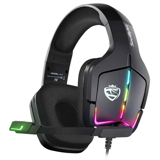 Gaming Headset RGB Wired Computer Headset for PS4