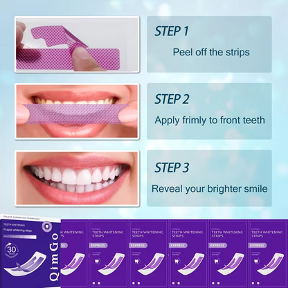 Teeth Whitening Strips for a Brighter, Whiter Smile