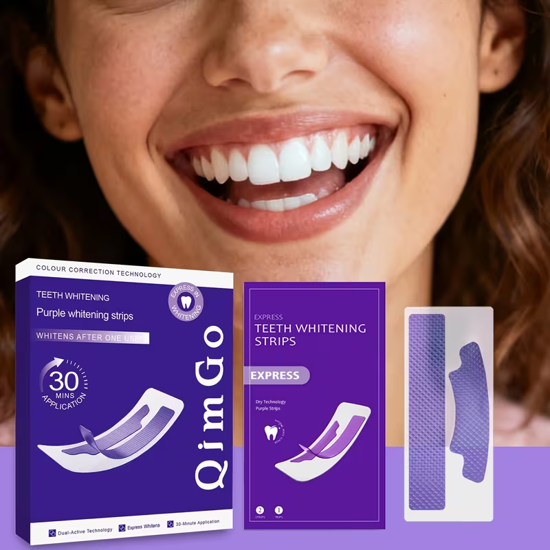 Teeth Whitening Strips for a Brighter, Whiter Smile