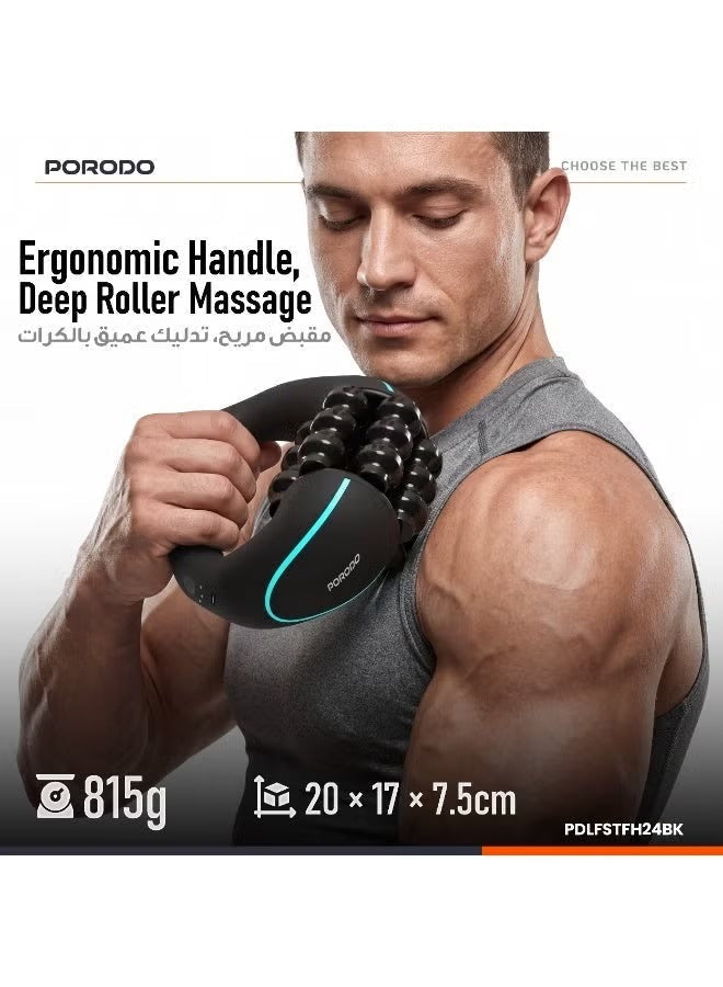 Powered Rolling Massager for Ultimate Relaxation and Pain Relief