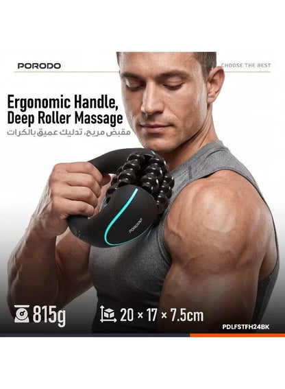 Powered Rolling Massager for Ultimate Relaxation and Pain Relief