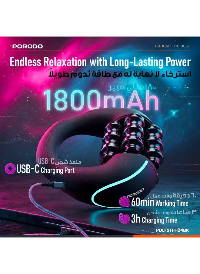 Powered Rolling Massager for Ultimate Relaxation and Pain Relief