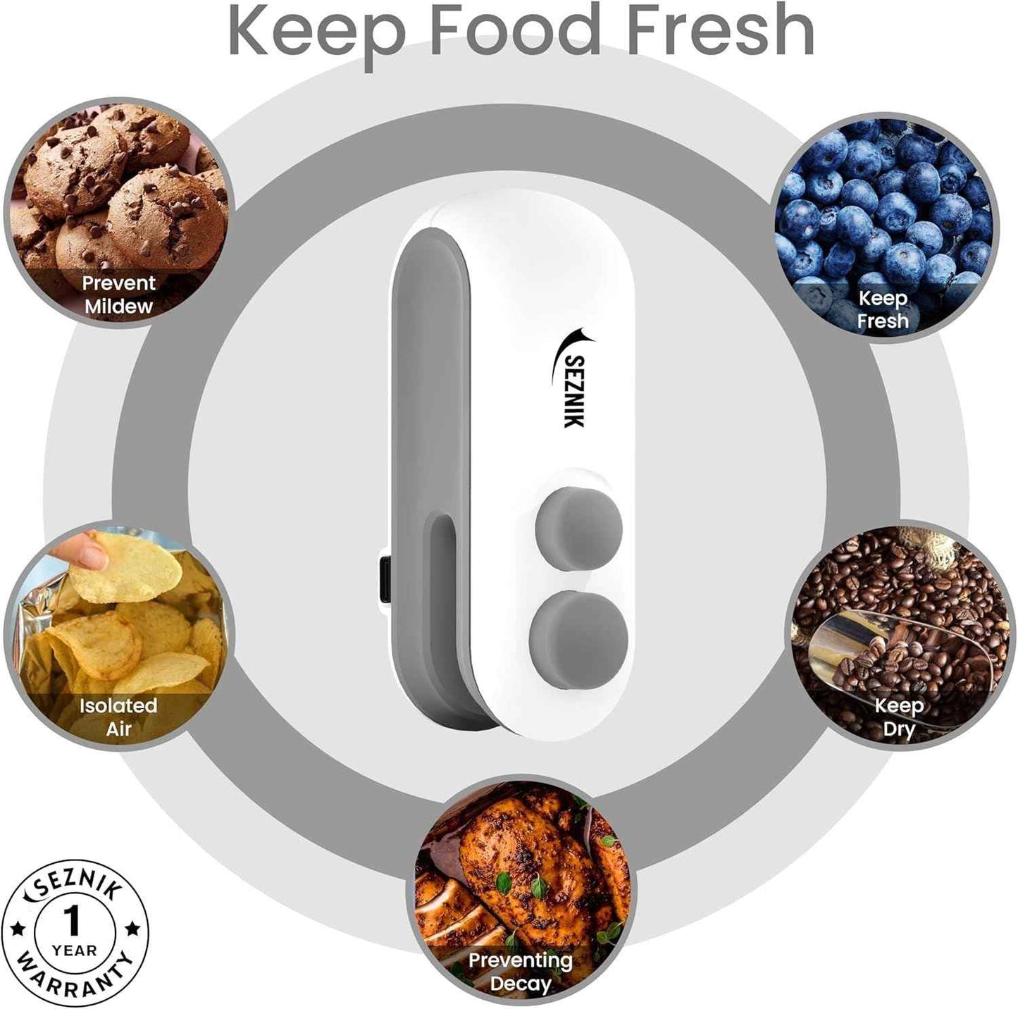 Mini Portable Sealing Machine for Effortless Food Preservation
