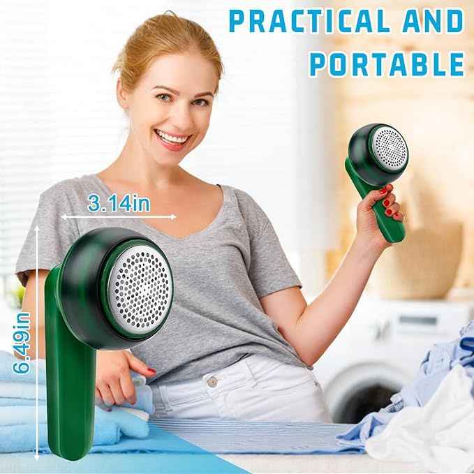 Rechargeable Lint Remover for Effortless Fabric Care
