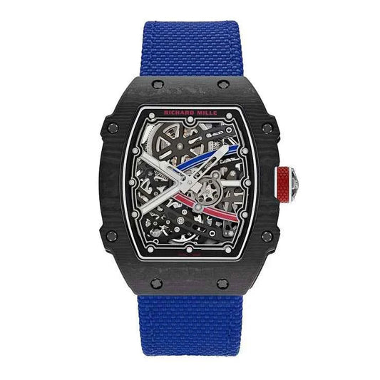 Richard Mille RM 67-02 Watch - Sebastien Ogier Carbon TPT Automatic Skeleton Dial