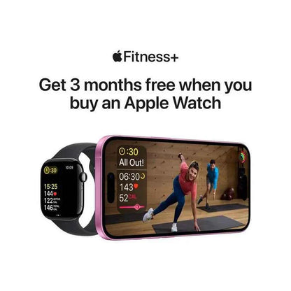 Apple Watch Series 9, GPS + Callular With Stainless Steel || ساعة أبل من السلسلة 9، مزودة بنظام تحديد المواقع العالمي (GPS)