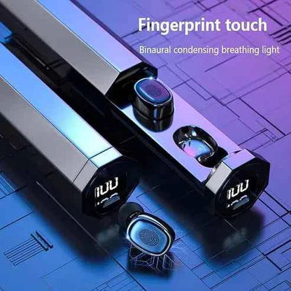 True Wireless Earbuds with Digital Display for Ultimate Sound Experience