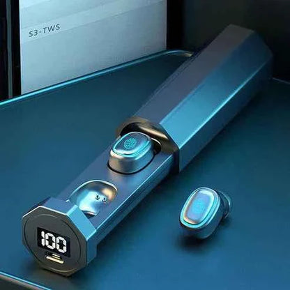 True Wireless Earbuds with Digital Display for Ultimate Sound Experience