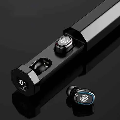 True Wireless Earbuds with Digital Display for Ultimate Sound Experience