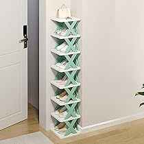 X-Shaped Shoe Rack for Stylish and Organized Footwear Storage